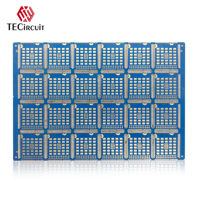 কেনা FR4 RIGID PCB চার পাশের 6 স্তর PCB বোর্ড অর্ধেক কাটা স্লট নিমজ্জন সোনার 2u অনলাইনে উৎপাদন