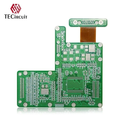 কেনা FR4 PI উপাদান Rigid Flex PCB Printed Circuit Board নিমজ্জন স্বর্ণ 2u অনলাইনে উৎপাদন