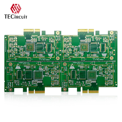 সোনার আঙুল উচ্চ ফ্রিকোয়েন্সি PCB বোর্ড RIGID PCB OEM মডিউল যোগাযোগের জন্য