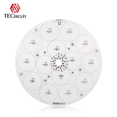 অ্যালুমিনিয়াম কোর PCB RIGID 1 স্তর প্রিন্টেড সার্কিট বোর্ড PAD ইলেকট্রনিক্সের জন্য