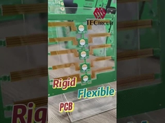 2 স্তর স্টীল ফ্লেক্স সার্কিট বোর্ড সোনার আঙুল 0.15 মিমি বেধ PCB ফ্লেক্স স্টীল